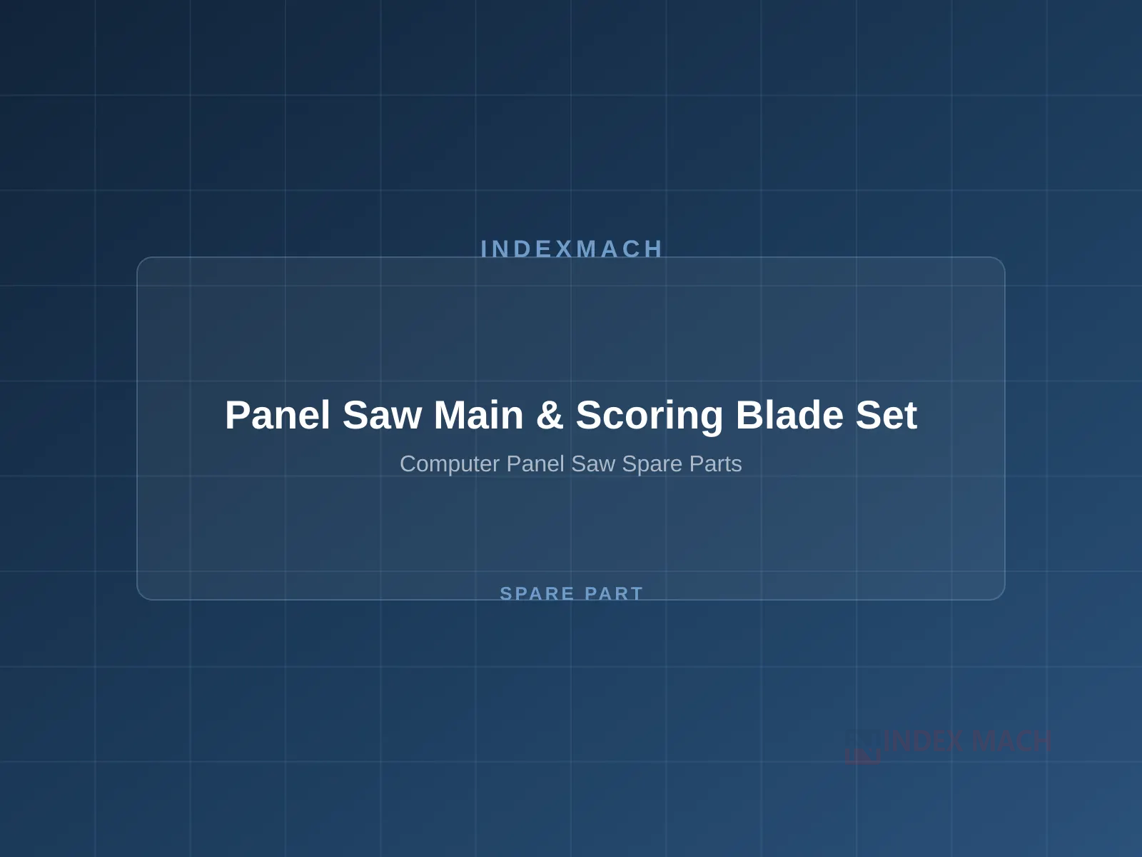 Computer Panel Saw Wear & Consumables