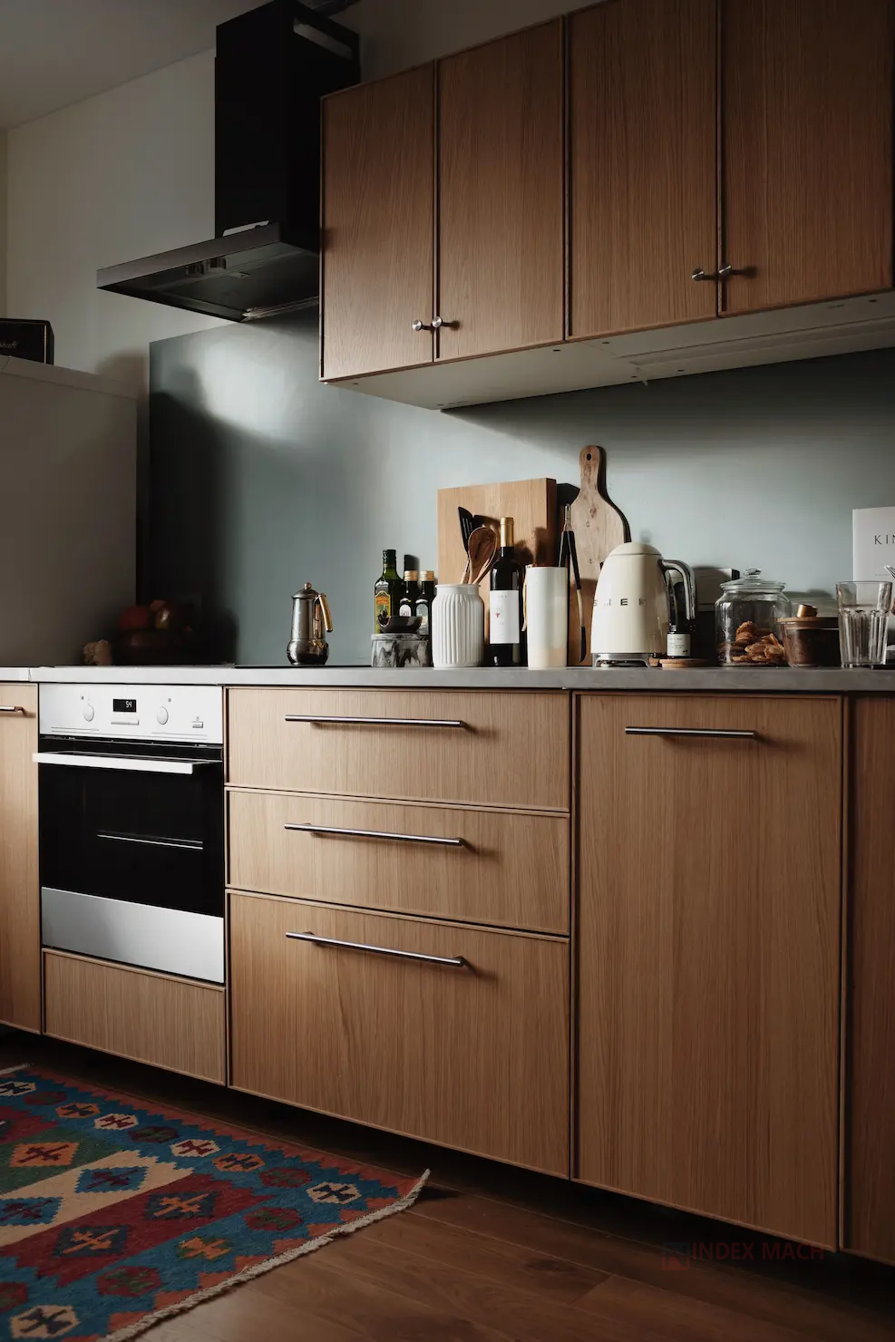 Kitchen cabinets nested from 4×8 panels on a cabinet CNC router