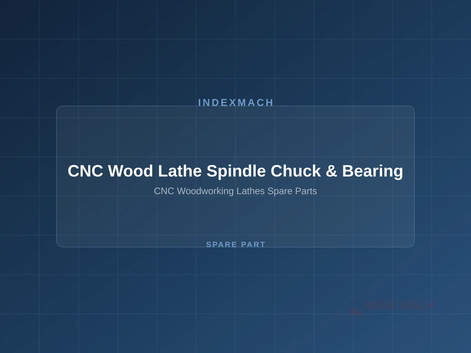 CNC Wood Lathe Mechanical Components