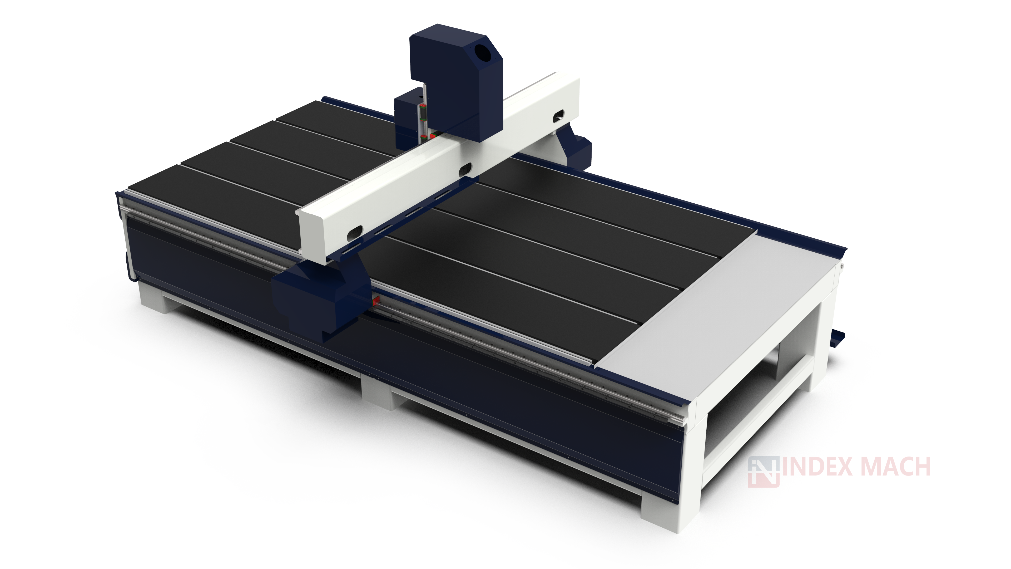 Woodworking CNC Router IMCR-WW1325 — rear view