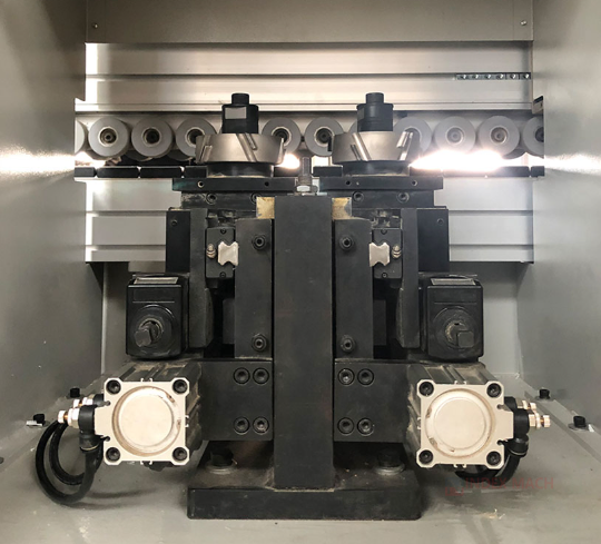 Automatic Edge Banding Machine IMEB-A-T7 — Pre Milling station close-up