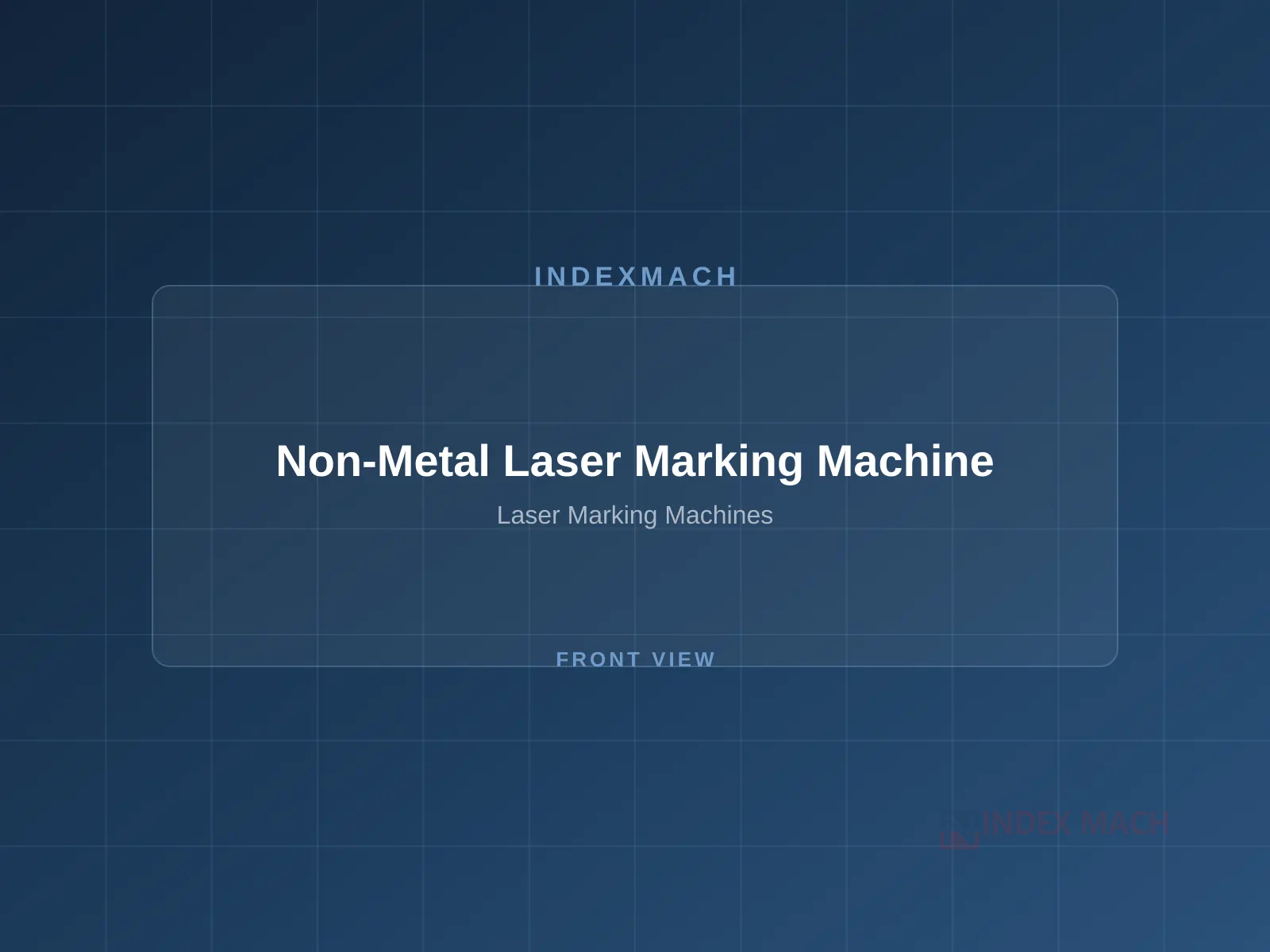 Non-Metal Laser Marking Machines