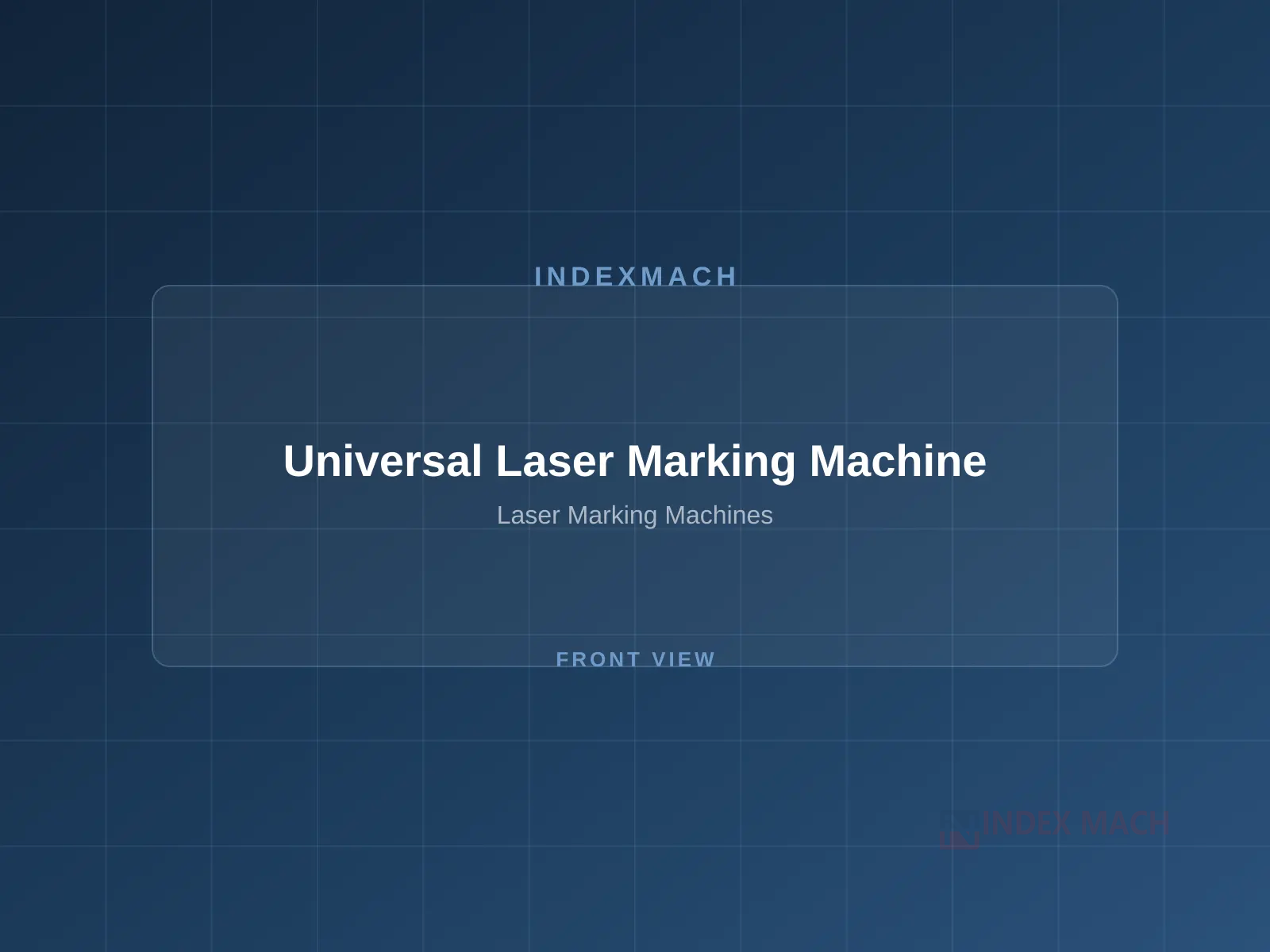 Universal Metal & Non-Metal Laser Markers